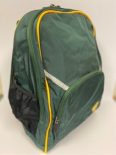 A picture containing indoor, accessory, yellow, bag 
Description automatically generated
